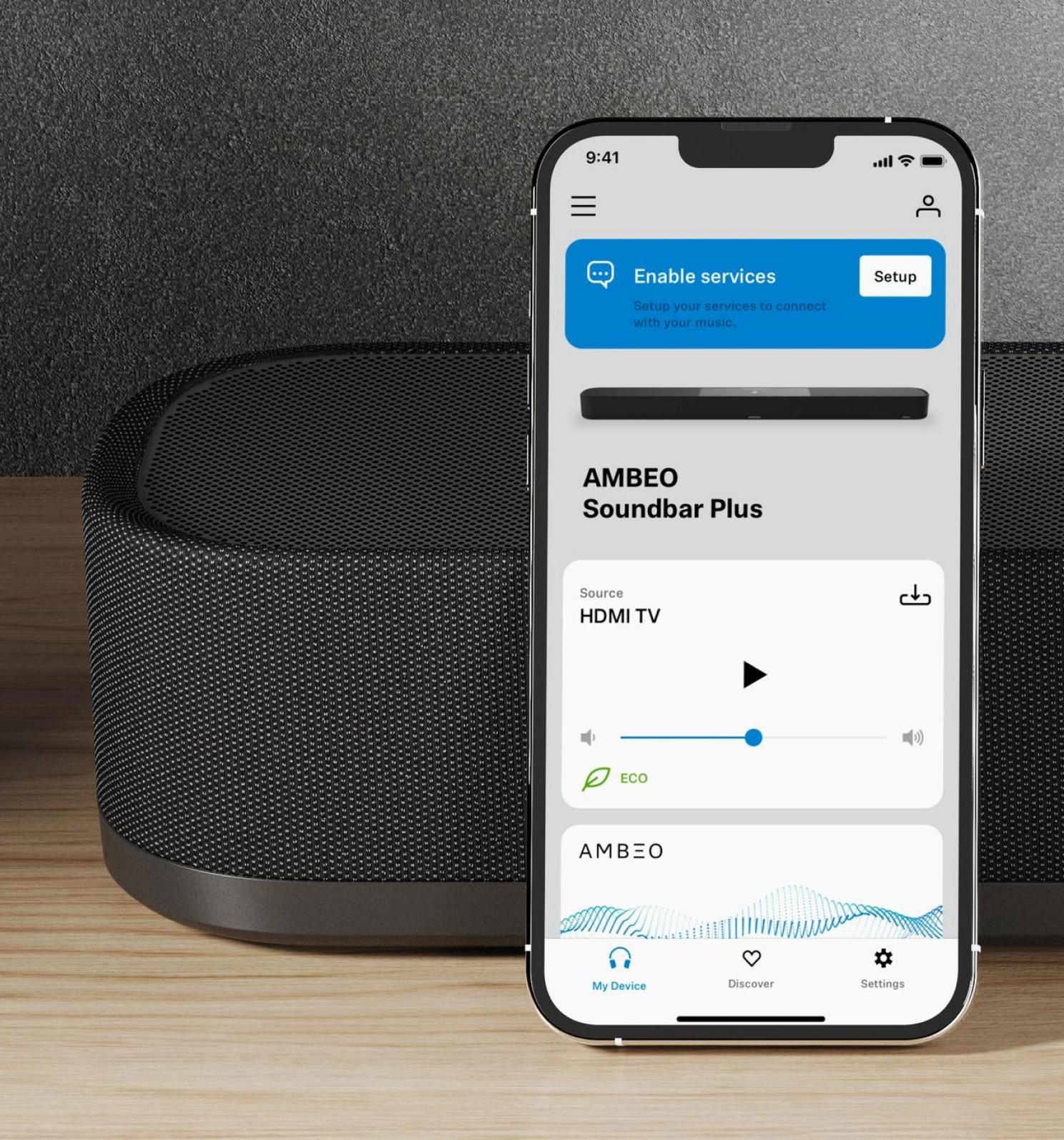 Smart Control App của loa Sennheiser AMBEO Soundbar Plus